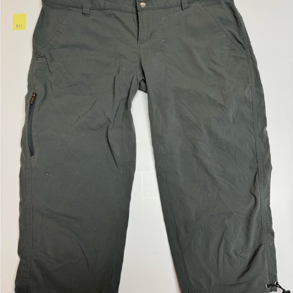 Women's Gray Qtr Pants